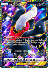 Pokemon Tcg Pocket Game Darkrai ex physical card Holo **SEE DESCRIPTION **