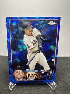 2023 Topps Chrome Update Sapphire Edition Patrick Bailey #USCS8 Rookie RC