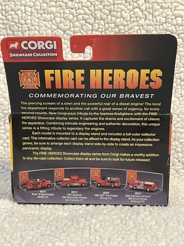 CORGI-SHOWCASE COLLECTION-FIRE HEROES-PONTIAC VAN-NEWARK - Picture 3 of 3