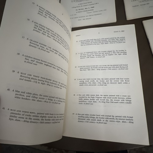 Set Of 7- Christie's  Catalog - Chinese Porcelain Oriental Ceramics Works Of Art - Imagen 14 de 22