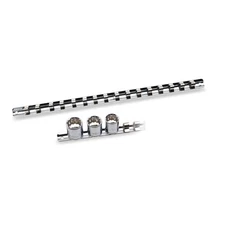 Powerbuilt 1/4 Inch Drive Socket Rail (16 Clips) - 640506