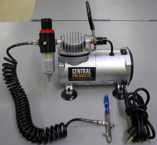 Zentraler pneumatischer ölloser Airbrush-Kompressor - Artikel 60329