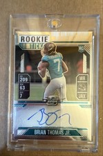 2024 Panini Contenders Optic Rookie Ticket Auto Brian Thomas Jr. #103 (AU, RC)