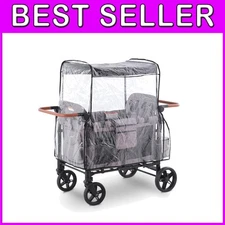 Waterproof Rain Cover for Wonderfold W4 Stroller Wagon - Ultimate Protection