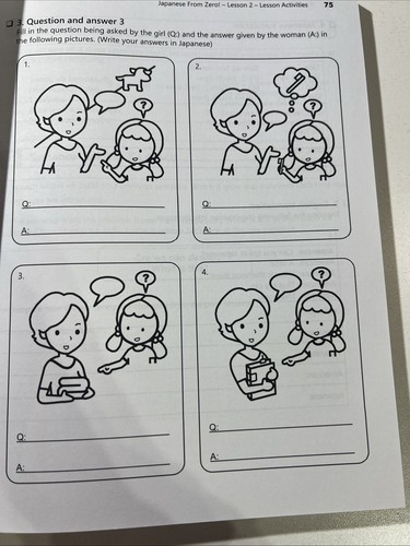 Japanese From Zero! 1 : Extensive Grammar! Learn Hiragana! Integrated Workbook! - Picture 8 of 9
