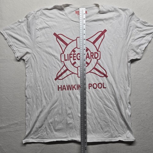 Camiseta sin mangas Stranger Things Hawkins piscina salvavidas adulto XL extra grande - Imagen 5 de 6