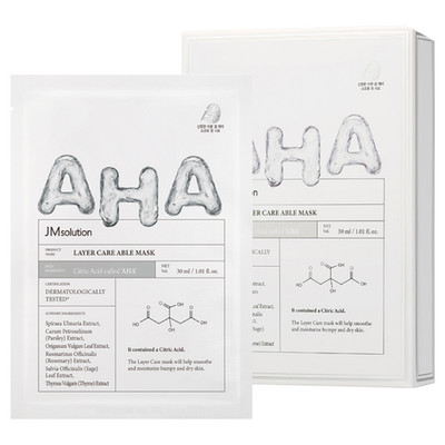 JMsolution Layer Care Able AHA Mask 10ea