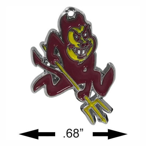 NCAA Siskiyou Sports Womens Arizona State Sun Devils Dangle Earrings One Size - Picture 2 of 2