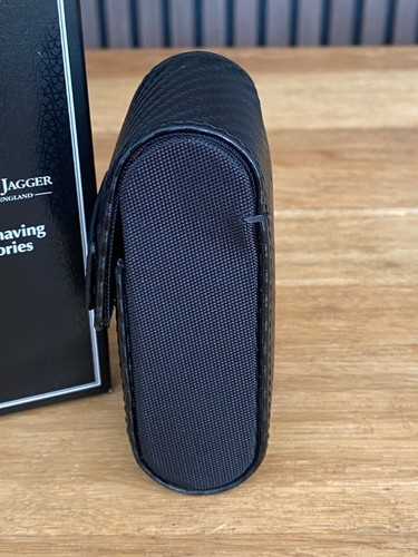 Estuche de afeitadora Edwin Jagger negro de fibra de carbono **NUEVO EN CAJA** - Imagen 6 de 8