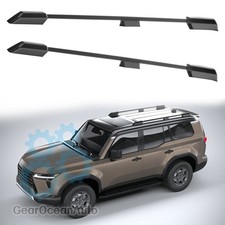 2Pcs for Lexus GX 550 Luxury 2024 2025 Aluminum Side Rail Bar Roof Rail Rack