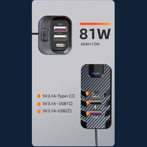 Car Charger USB Car Charger 12-24V Car Accessories Car Charger Fast Charger - Picture 9 of 12