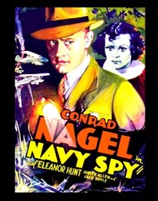 Navy Spy DVD Movie Conrad Nagel 30's Classic War Spy Drama B&W Eleanor HuntREG1