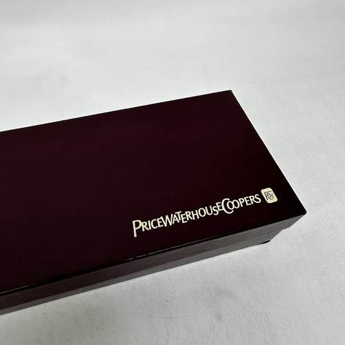 Jules Jurgensen Quartz Analog Watch Crocodile Band Box PricewaterhouseCoopers - Picture 15 of 18