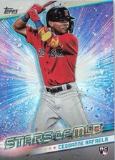 2024 Topps Stars of MLB #SMLB-48 Ceddanne Rafaela Boston Red Sox RC