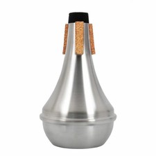 Aluminum Practice Trumpet Straight Mute Silencer Sordine Reduce Sound By 60 -70 
