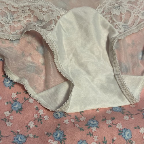 Panties Vanity Fair Made in USA 13044 NWT Sz 5 NYLON Sheer Granny TAGS Vintage - Imagen 6 de 20