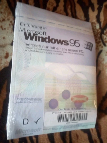Microsoft Windows 95 - Art.-Nr. X03-52605 DE mit CD in OVP blistered