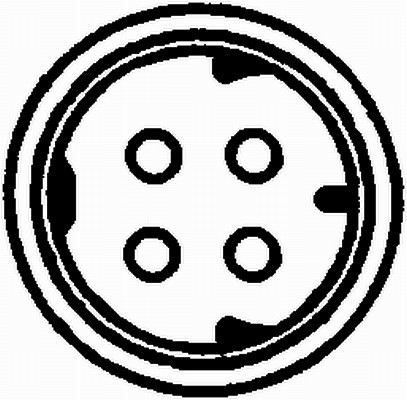 LUFTMASSENMESSER HELLA 8ET 009 142-061 P FÜR BMW 3,5,7,E36,E39,E38 2.8L,2.5L - Bild 3 von 6