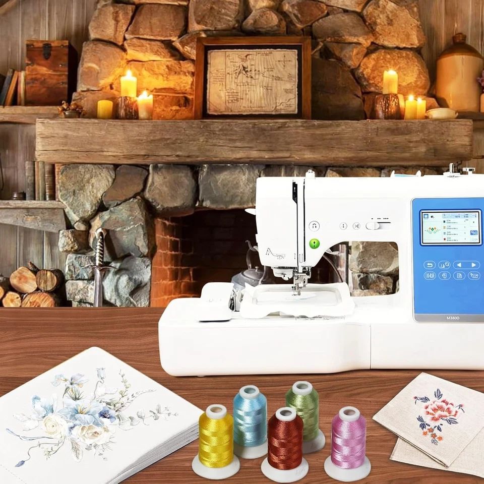 All-Inclusive 42pcs Thread Kit with 40 Colors + Bobbins for Effortless Sewing - Image 4 of 4