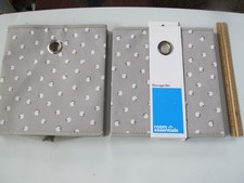 Set of 2 (1 New) Room Essentials 11" Fabric Cube Storage Bin Gray Design