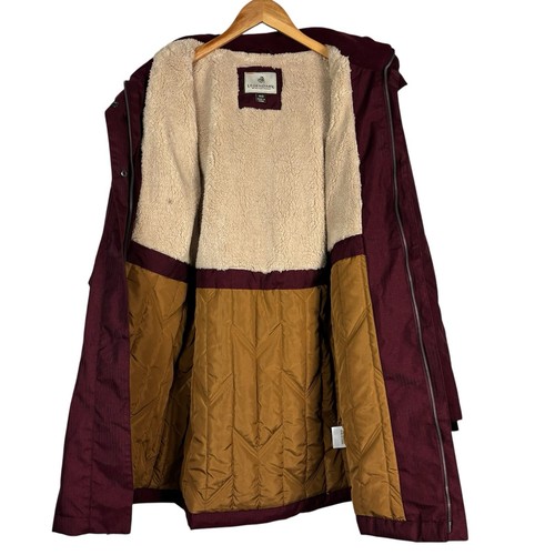 Legendary Whitetails NWT Women's Anchorage Parka Winter Jacket Rusty Maroon Sz M - Picture 7 of 12