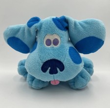 Vintage Original Blues Clues Plush Toy 8" Fisher-Price 2002 Soft Stuffed Animal