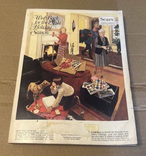 Vintage Sears Wish Book For The 1979 Holiday Season Christmas Catalog STAR WARS