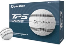 TP5 Stripe Golf Balls _Color Stripe (White/Black Stripe ) _NEW