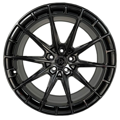 RF8 20 inch STAGGERED Gloss Black Rims fits ACURA NSX 2017-2018
