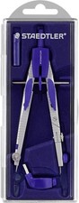 STAEDTLER 553 01 Mars Comfort Quick-Setting Compass with Centre Wheel, Universal