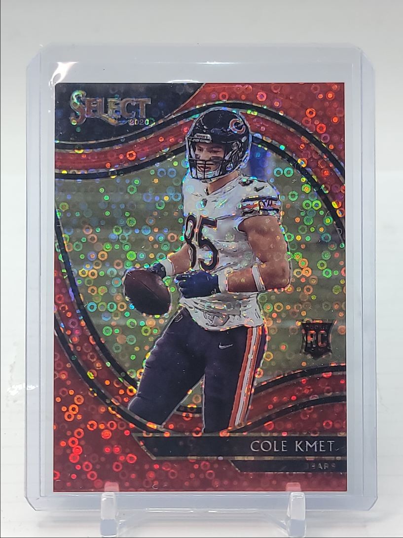 COLE KMET 2020 SELECT FIELD LEVEL ROOKIE RED DISCO PRIZM BEARS RC /49 Q1742