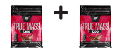 2 x BSN True Mass 1200 (4.73kg) Chocolate Milkshake (20,08 EUR/kg)