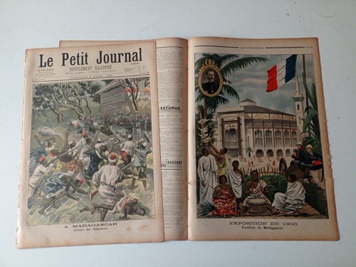 Le petit journal Lot de 8 thème  Madagascar  vers 1890-1900 - Picture 5 of 5