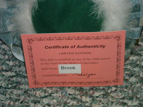 HOLLY COLLECTIBLES "BROOK" COA Limited Edition 26" VICTORIAN PORCELAIN DOLL - Bild 4 von 12