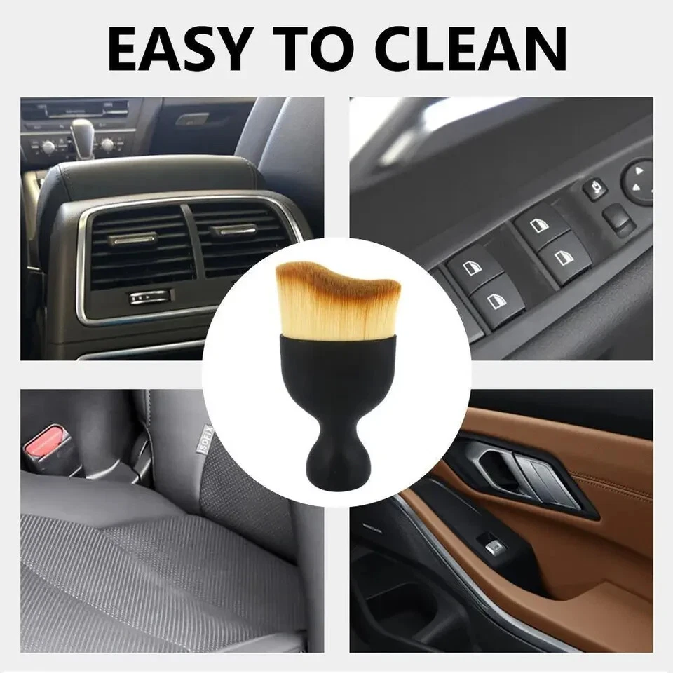 1Pc Car Interior Cleaning Soft Brush Instrument Panel Crevice Dust Removal Tool - Image 2 of 4