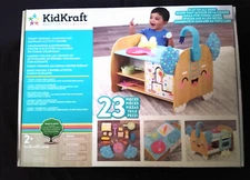 KidKraft Foody Friends: Cooking Fun Elephant Toddler Activity Center - wood