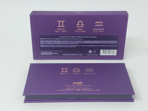 Paleta de sombras de ojos Melt Cosmetics Bad Side Zodiac Air Gemini Libra Aquarius - Imagen 2 de 3