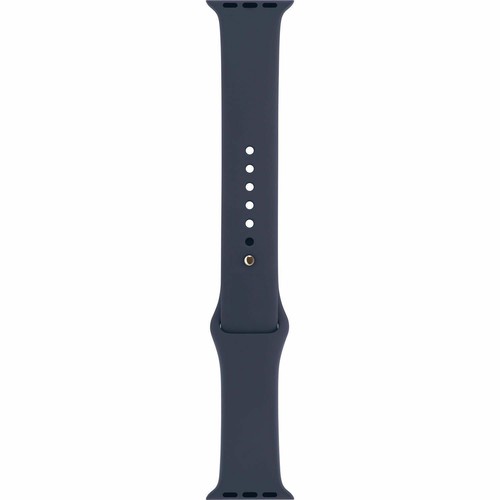 Genuine Apple Watch Sport Band Strap 44mm/45mm/46mm - Midnight Blue - New - Zdjęcie 3 z 4