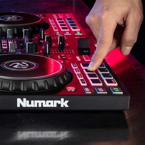Numark Mixtrack Pro FX Effects 2-Deck Serato DJ Controller, 15" PA Speakers Pack - Picture 6 of 12