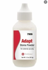 1 HOLLISTER 7906 Adapt Stoma Powder 1 oz Bottles, No Box ~Exp 2026-29