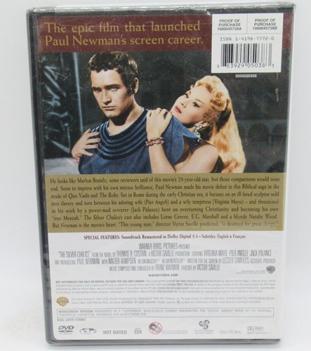 THE SILVER CHALICE DVD MOVIE, PAUL NEWMAN, VIRGINIA MAYO, PIER ANGELI JACK P. WS - Bild 2 von 2