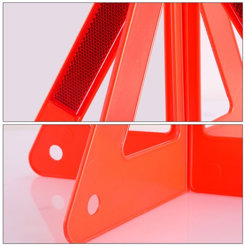 3/6X Car Emergency Warning Triangle DOT Approved Reflective Safety Roadside Kit - Picture 26 of 31