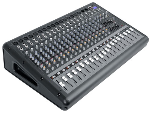 Rockville RPM1870 18 Channel 6000w Powered Mixer w/USB, Effects/16 XDR2 Mic Pres - Picture 2 of 12