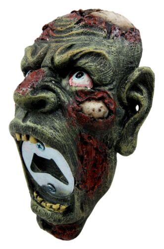 Ebros Gift Walking Dead Grotesque Zombie Wall Bottle Opener Figurine 5.75" H - Bild 4 von 5
