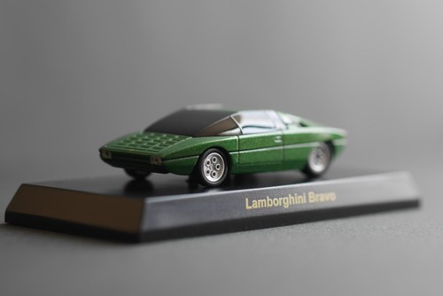 KYOSHO Lamborghini Bravo 1/64 Diecast Green Metallic 2010 No Box No Card - Bild 4 von 9