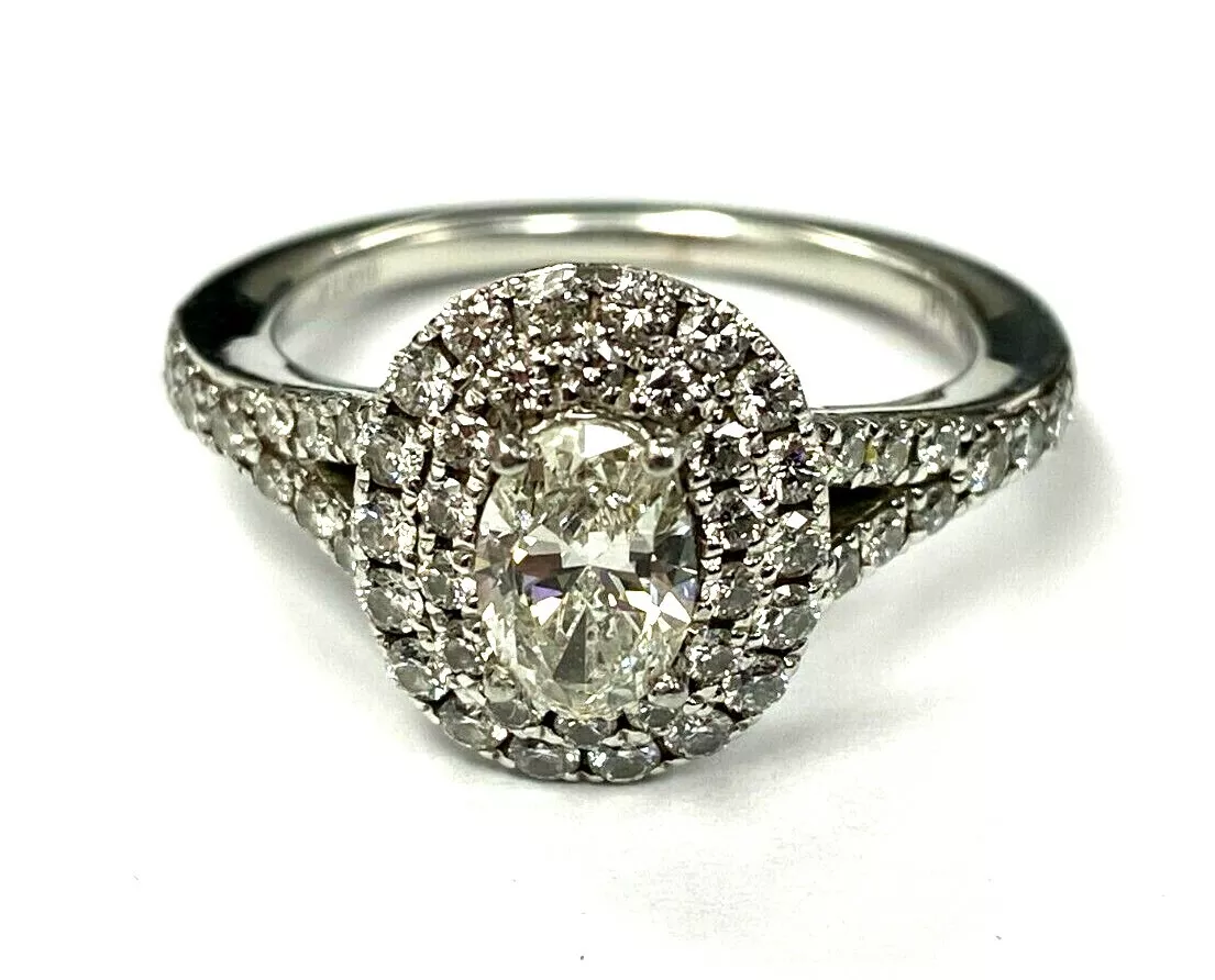 Jared oval halo engagement ring sale