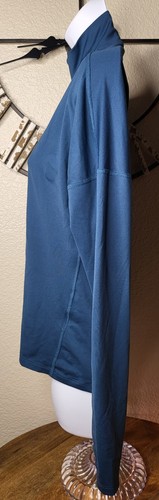 Nike Running Shirt Womens XS Dri Fit Long Sleeve 1/4 Zip Pullover Stretch Top - Picture 3 of 10