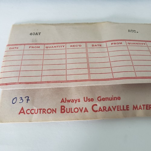 Bulova Accutron one crown 40AY New old stock 4.0mm - 037 - Picture 6 of 6