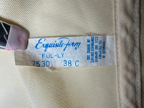 Exquisite Form Fully Longline Haltung BH Gr. 38 C Beige Vintage Klassiker 38 C - Bild 9 von 16