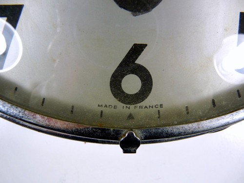 Pendule murale FFR Electric Romanet Romantic & Jura pour PTT cca 1970 verre bomb - Picture 4 of 10